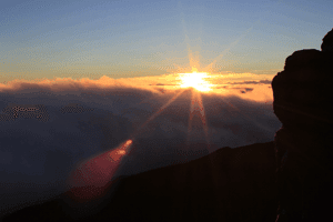 Sunrise at Haleakala, Maui, Hawaii