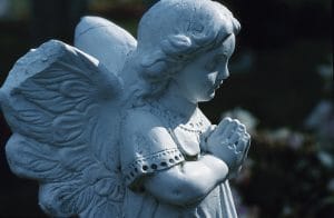 Praying Angel Statue